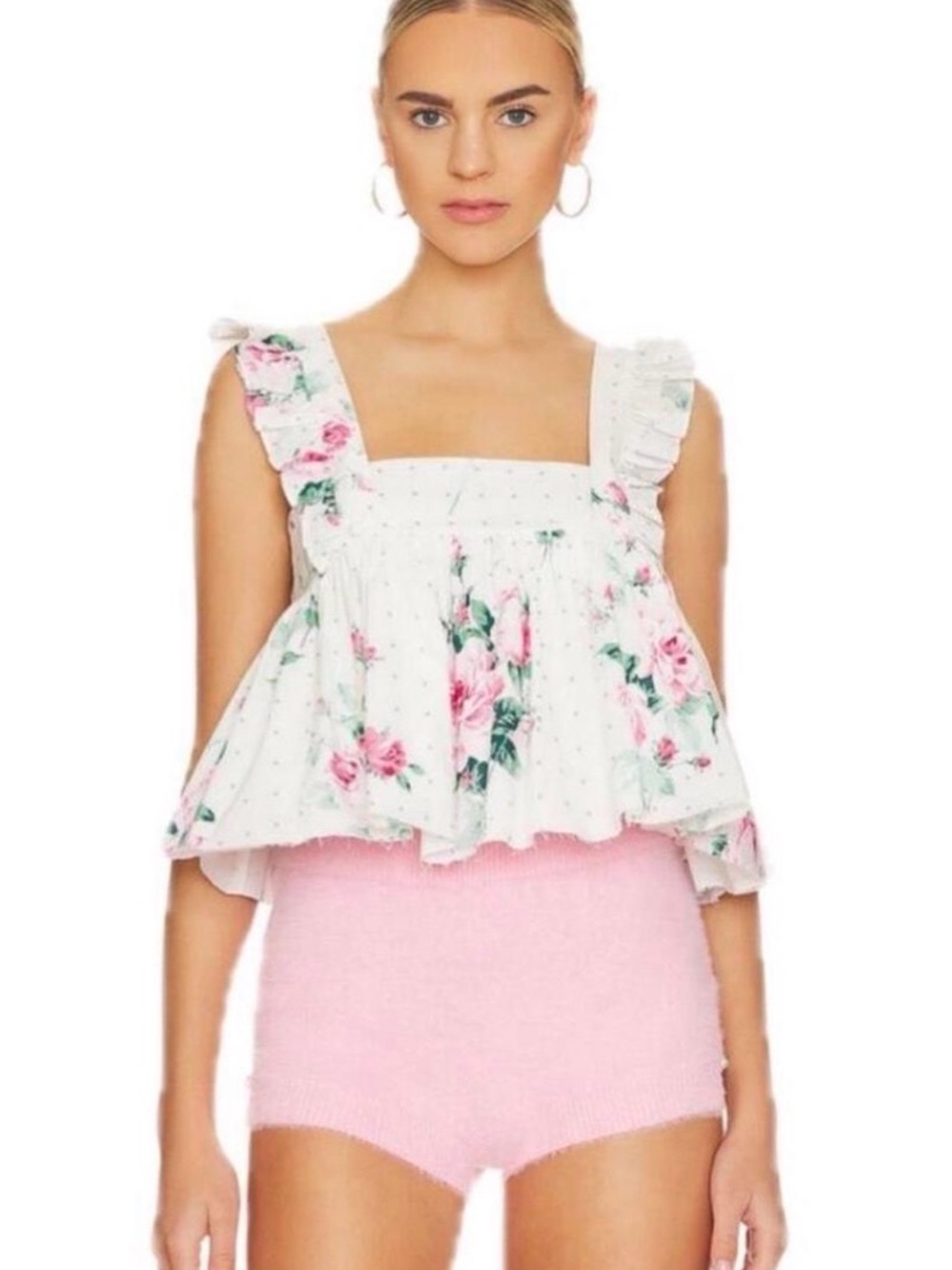 NWT - Selkie Floral Apron Tank - Size Medium